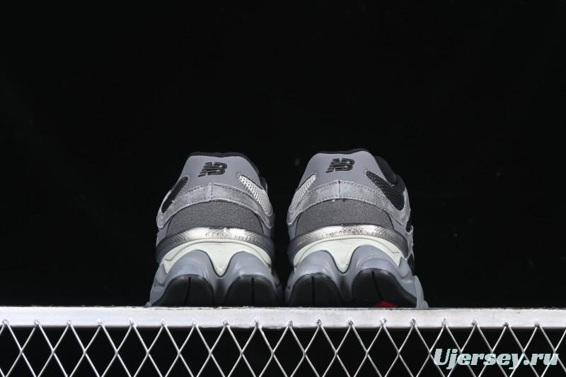 New Balance 9060 Retro Casual Running Shoes with ABZORB Cushioning Technology - U9060BLK