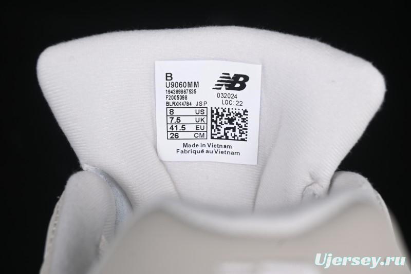 New Balance 9060 Retro Casual Running Sneakers with ABZORB Cushioning Technology - U9060MM