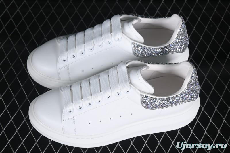 Alexander McQueen Oversized Sneakers with White Crystals - D.E5