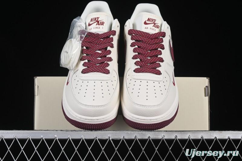 Nike Air Force 1 '07 Low QR Code Black Star Sneakers Low-Top Casual Shoes - CU1836-961