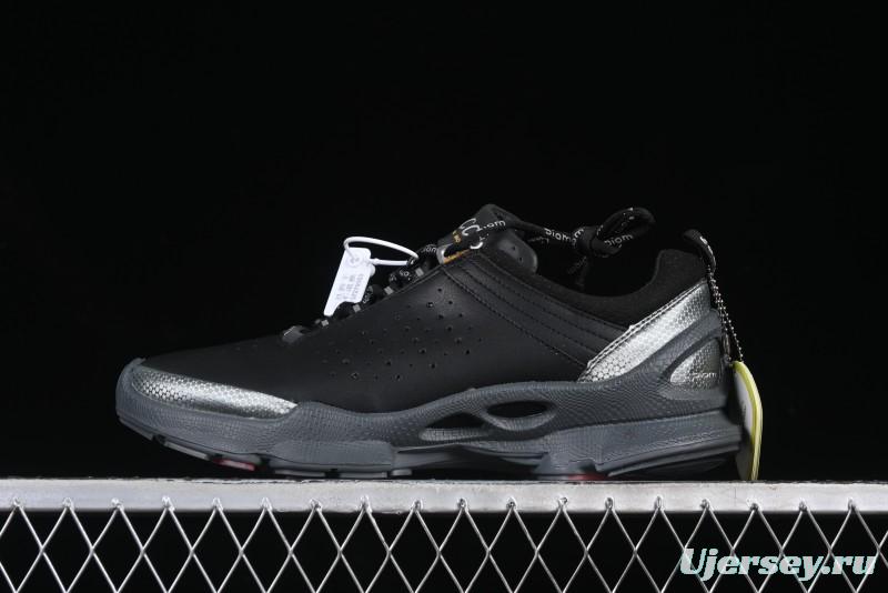 ECCO BIOM C Classic Genuine Leather Breathable Slip-Resistant Running Shoes - 09150451707