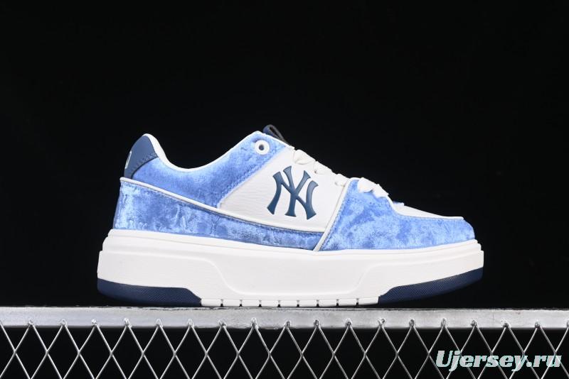 New York Yankees MLB Bigball Chunky Window Velvet Monogram Thick Sole Casual Running Shoes - 3ASXCVC4650NYS