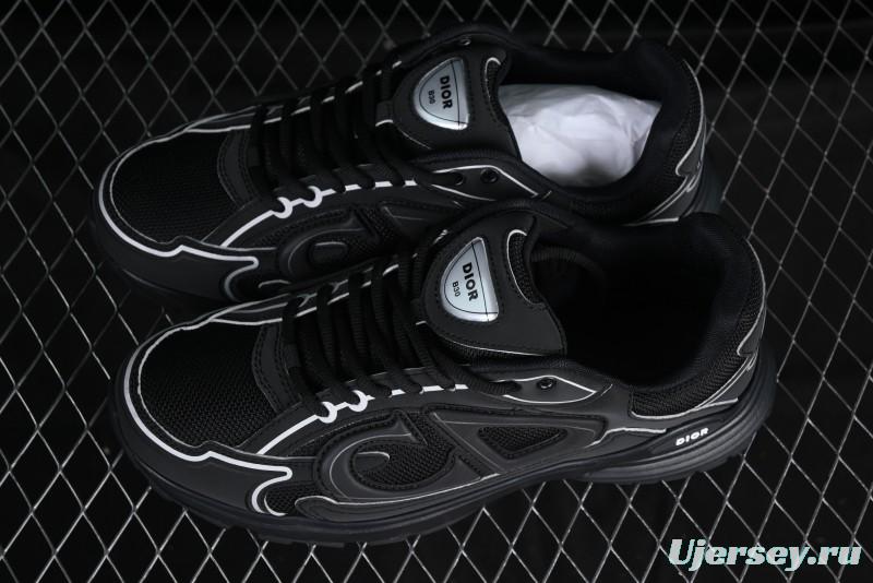 Dior B30 Sneakers with Reflective CD30 Logo - CD30