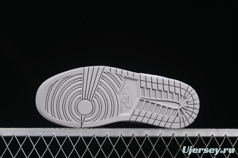 Nike Air Jordan 1 Low Casual Sneakers in Light Blue - FV8486-400