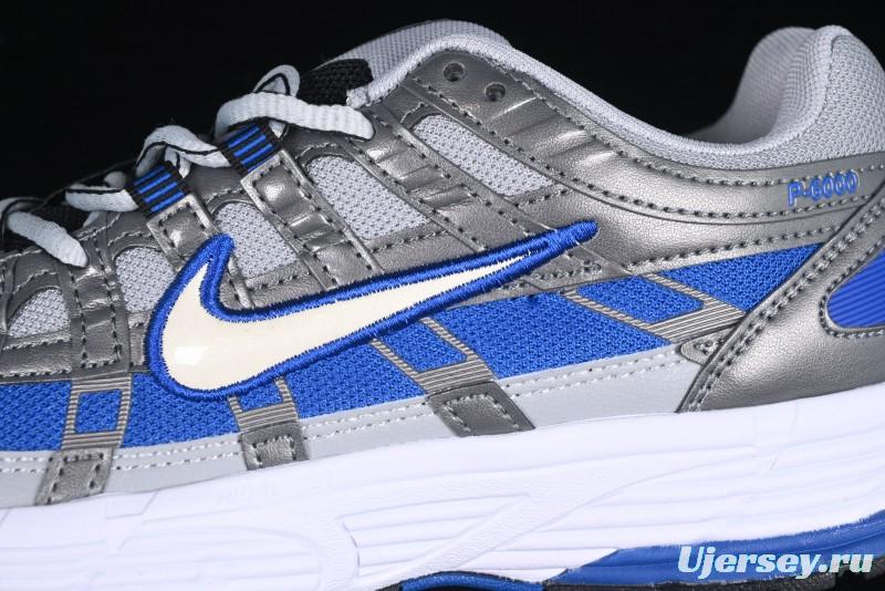 Nike P-6000 PRM Retro Casual Dad Shoes with Layered Design and Lightweight Construction - BV1021-006