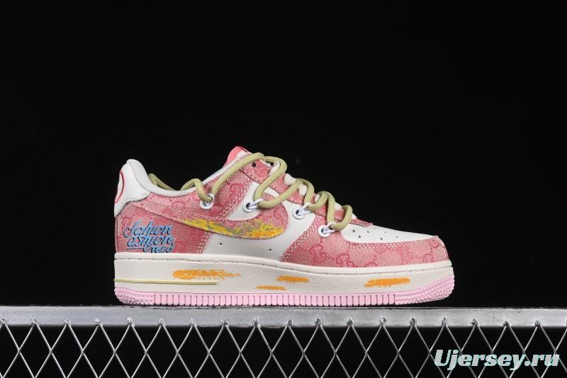 Nike Air Force 1 '07 Low Bugs Bunny Custom Casual Sneakers - BD7700-666