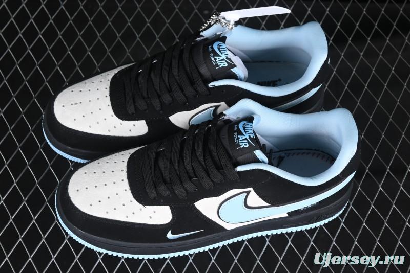 Nike Air Force 1 '07 Low Supreme Collaboration Tiffany Blue Low-Top Casual Sneakers - DF0188-025