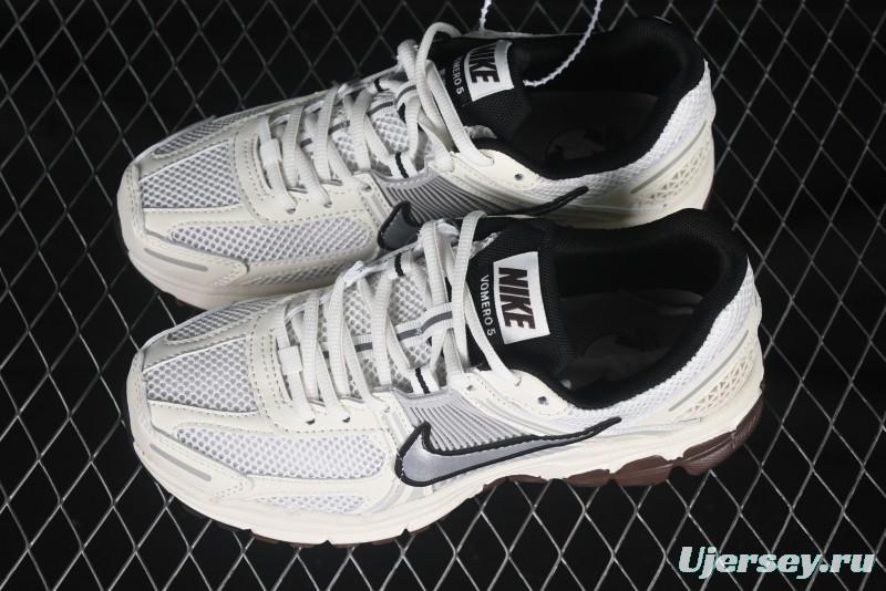 Nike Zoom Vomero 5 Retro Casual Running Shoes with Lightweight EVA Midsole - FJ2028-001