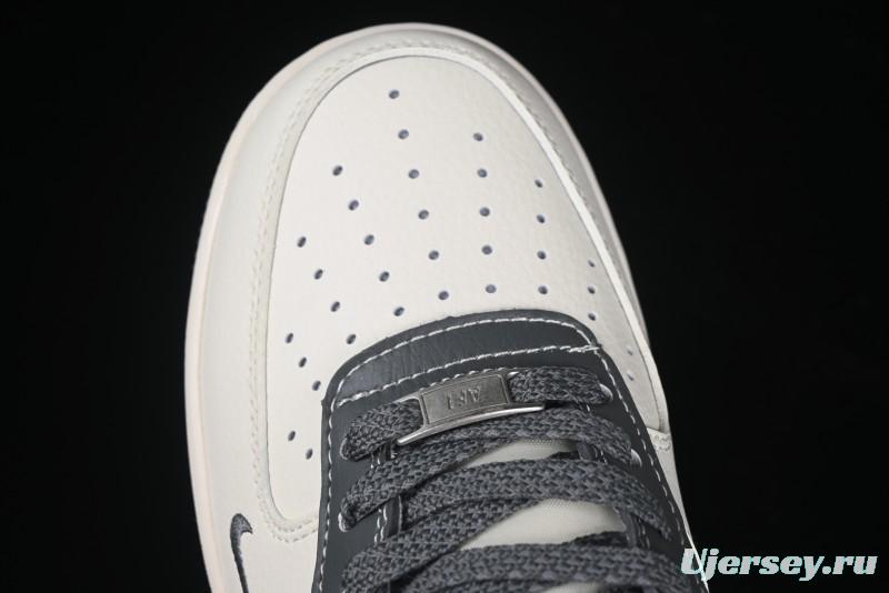 Nike Air Force 1 '07 Low Stussy Collaboration Granite Grey Low-Top Casual Sneakers - XZ6188-226