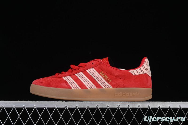 Adidas Originals Gazelle Indoor JI2756 Retro Casual Slip-Resistant Wear-Resistant Low-Top Sneakers