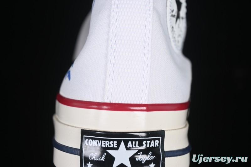 Converse Chuck 1970s High Top Casual Canvas Sneakers with Classic Graffiti Limited Edition Three-Star Logo - 162056C