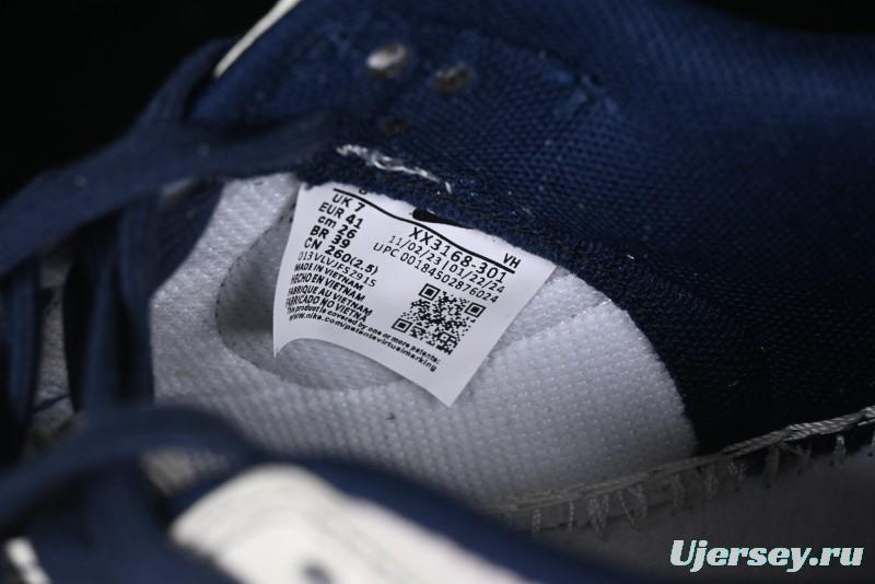 Nike SB Dunk Low Supreme Collaboration - Light Blue Double Swoosh Anniversary Custom Low-Top Casual Skate Shoes - XX3168-301