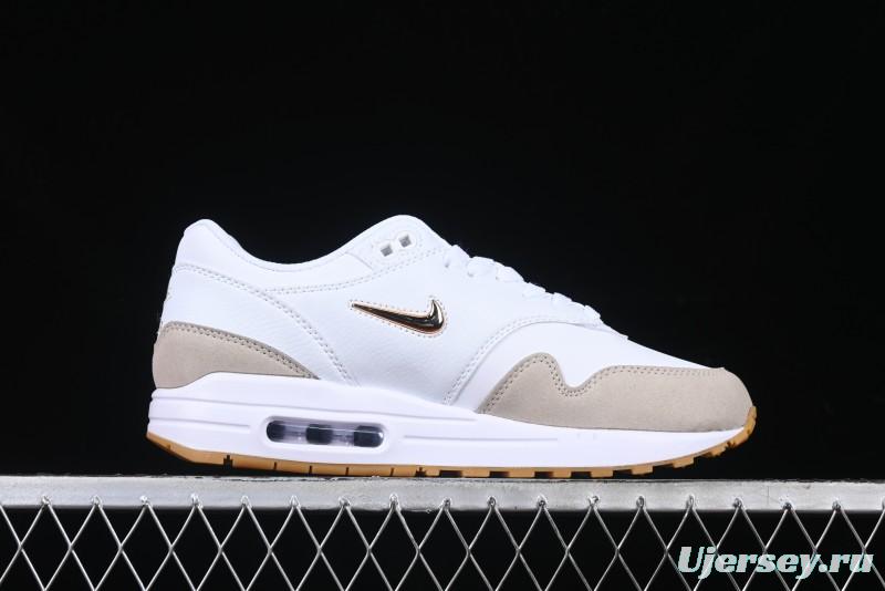 Nike Air Max 1 Retro Running Shoes with Half-Sole Air Cushion - AA0512-100