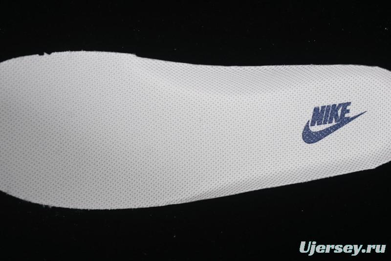 Nike Air Force 1 '07 Low Stussy Collaboration Grey Blue Swoosh Casual Sneakers - XZ3318-088