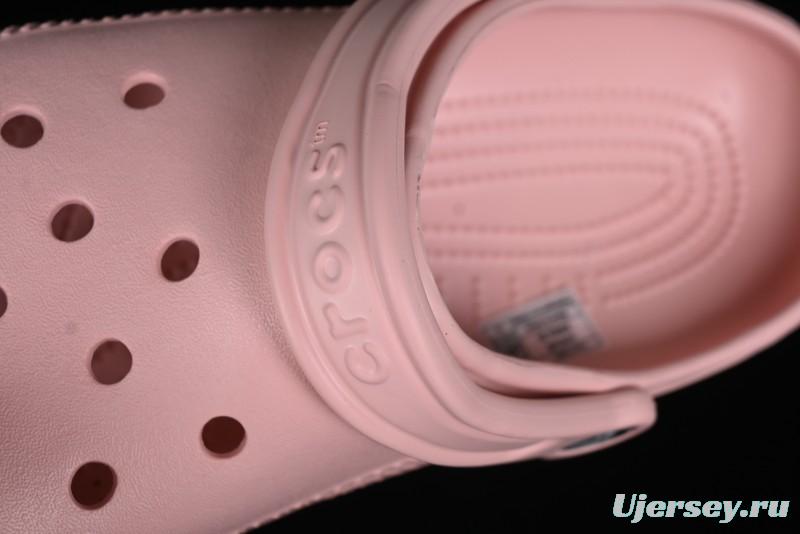Crocs Classic Clog Quartz Pink Two-Way Beach Sandals with Ventilation Holes - B.D4
