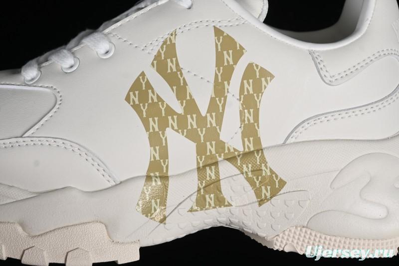 MLB Bigball Chunky Mono New York Yankees Height Increasing Thick Sole Casual Sneakers - 32SHCM01150I