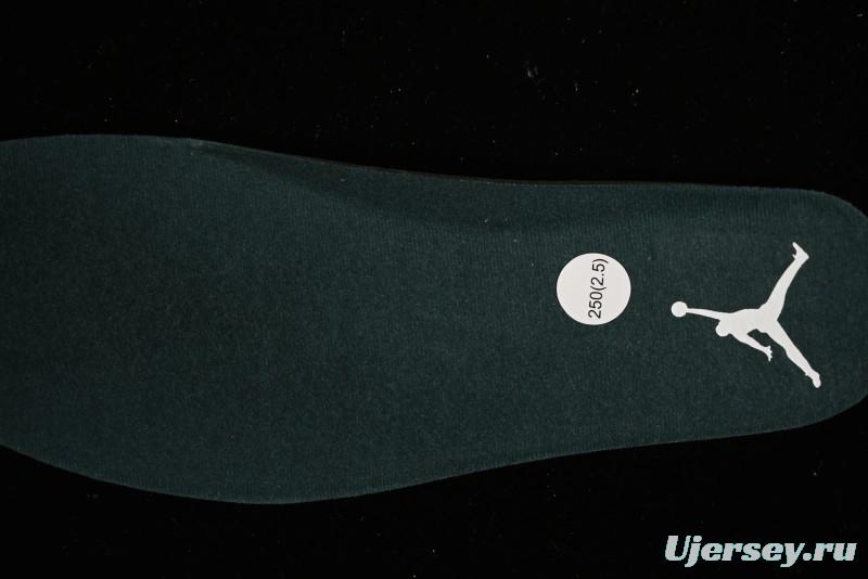 Nike Air Jordan 4 Retro Sneakers with Oxidized Green Accents and Visible Air Cushion - AQ8138-103