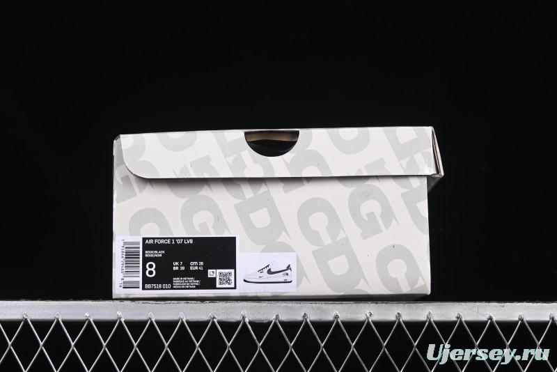 Nike Air Force 1'07 Low The North Face Collaboration Beige Black Red Label Casual Sneakers - BB7518-010