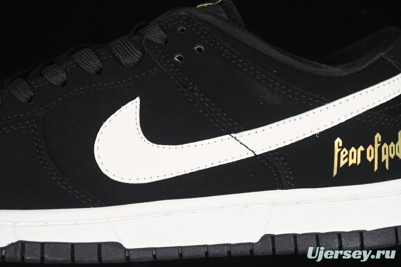 Nike SB Dunk Low FOG Collaboration - Anniversary High-End Custom Low-Top Casual Sneakers - KK1333-016
