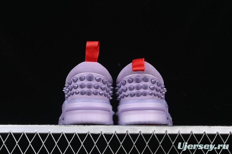 Christian Louboutin Funnyto Flat French Luxury Brand Comfortable Fashion Low-Top Sneakers - X.D4