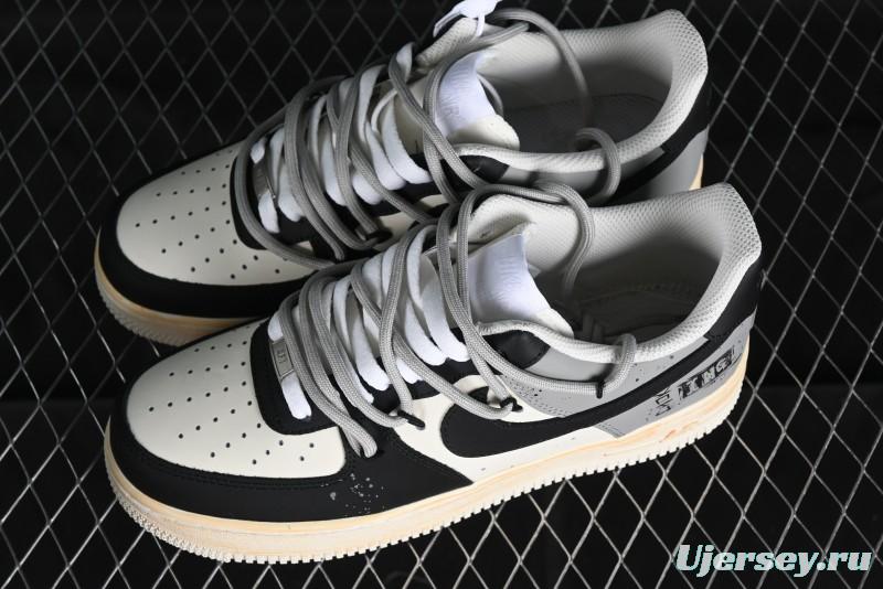 Nike Air Force 1 '07 Low Custom Hand-Painted Anime Theme Casual Sneakers with Strap - ZH0316-015