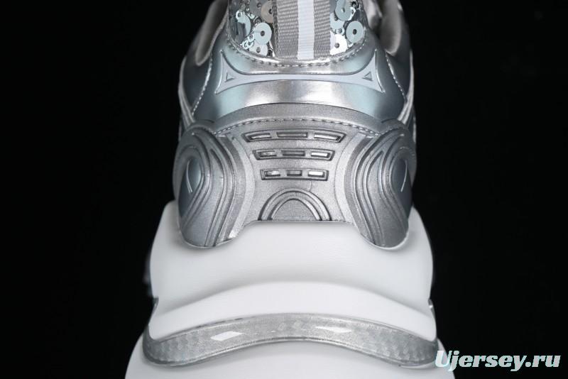 GG-CC Casual Sandals with Asymmetric Design and Cool Functional Style - 70119-3 Silver