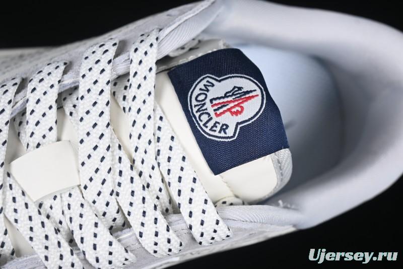 Nike Travis Scott x Fragment Design x Air Jordan 1 Low OG SP AJ1 Moncler Collaboration White Grey Low Top Casual Sneakers - AG3702-806