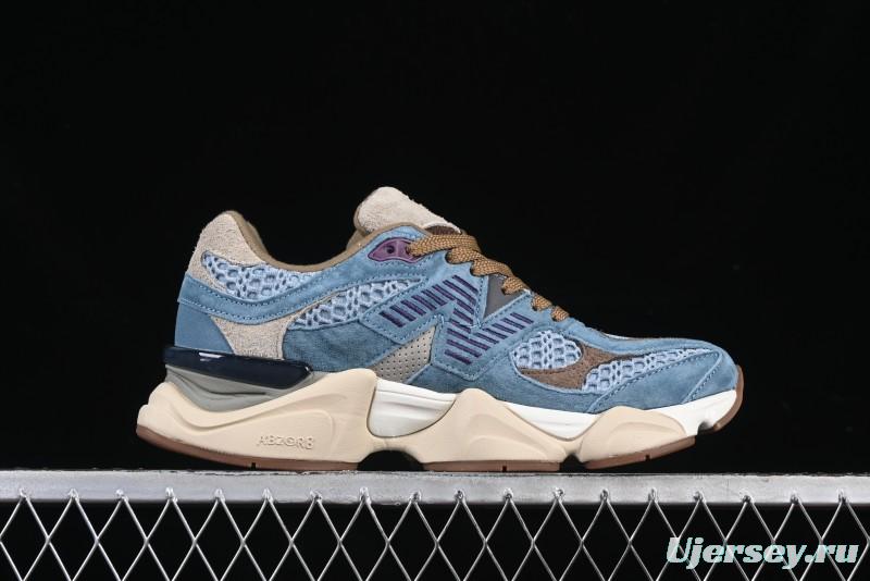New Balance 9060 Retro Casual Running Sneakers with ABZORB Cushioning Technology - U9060BD1
