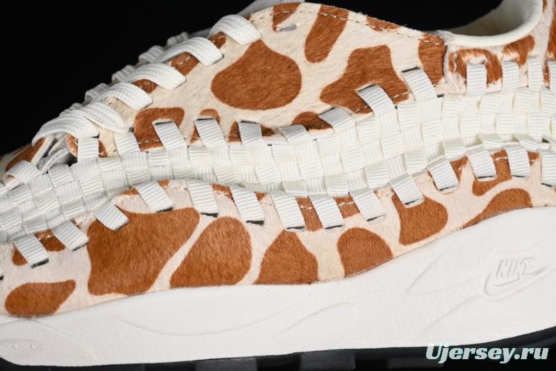 Nike Air Footscape Woven Asymmetrical Weave Slip-Resistant Low-Top Lifestyle Casual Shoes - FB1959-100