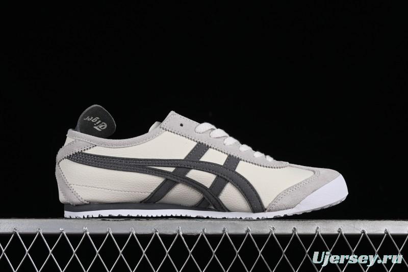 Onitsuka Tiger Mexico 66 Low-Top Leather Casual Running Shoes - 1183C076-100