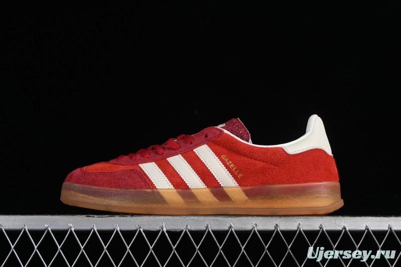 Adidas Originals Gazelle Indoor IE1051 Retro Casual Slip-Resistant Wear-Resistant Low-Top Sneakers