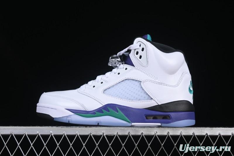 Nike Air Jordan 5 OG "Grape" Retro Basketball Shoes - HQ7978-100