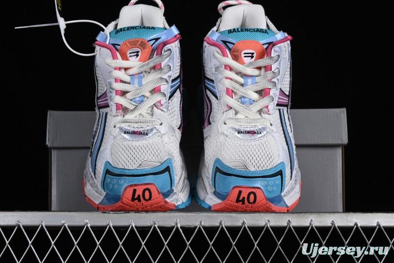 Balenciaga Runner Kith Four Color Retro Casual Shoes - W3RBW2325