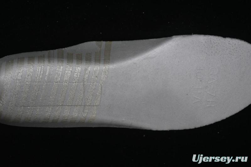 Nike Air Force 1 '07 Low Stussy Collaboration Silver Trim Black Swoosh Low-Top Casual Sneakers - XZ6188-912