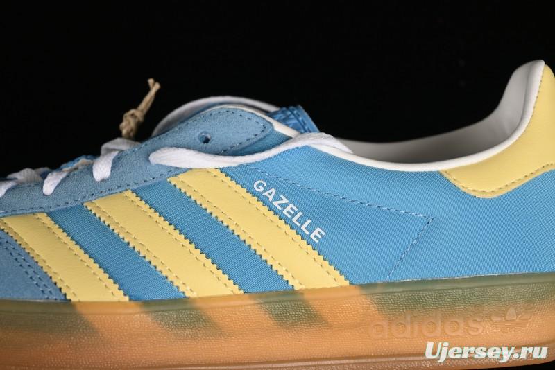 Adidas Originals Gazelle Indoor Retro Casual Slip-Resistant Low-Top Sneakers - IE2960