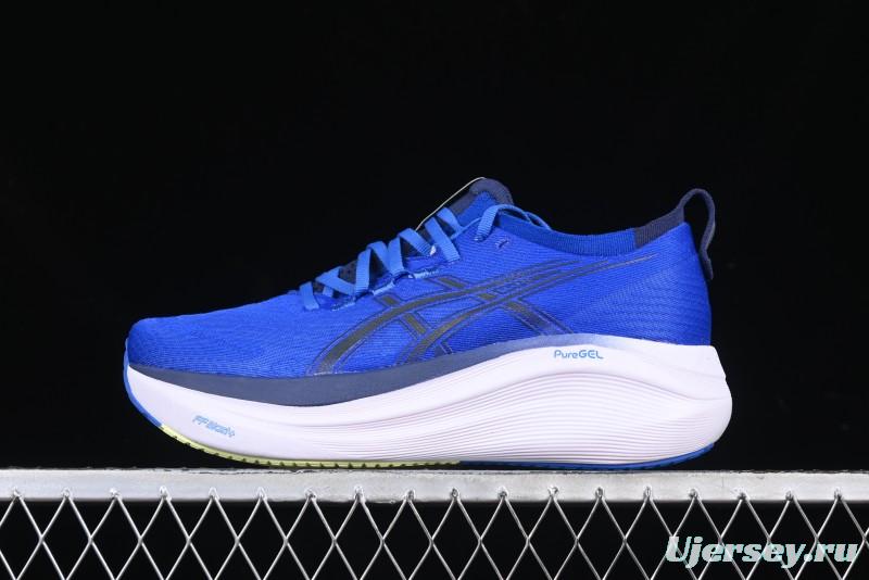 Asics Gel-Nimbus 27 Retro Breathable Casual Shoes Cushioned Mens Durable Running Shoes - 1011B958-400