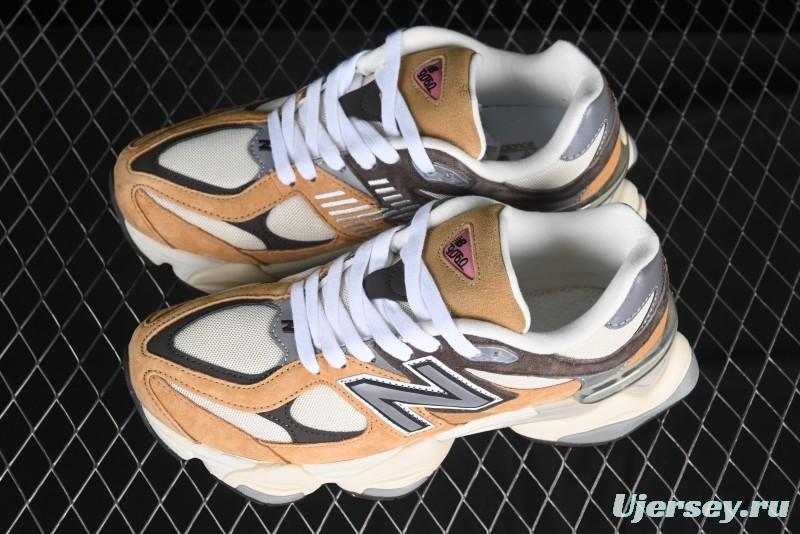 New Balance 9060 Retro Casual Running Shoes with ABZORB Cushioning - U9060WOR