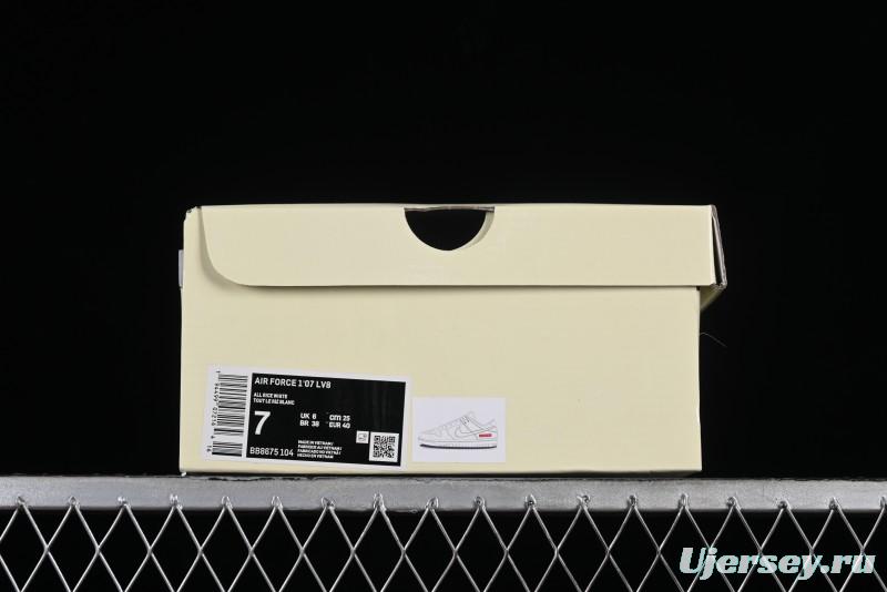 Nike SB Dunk Low Supreme Collaboration - Double Swoosh Anniversary Custom Low-Top Casual Skate Shoes - BB8675-104