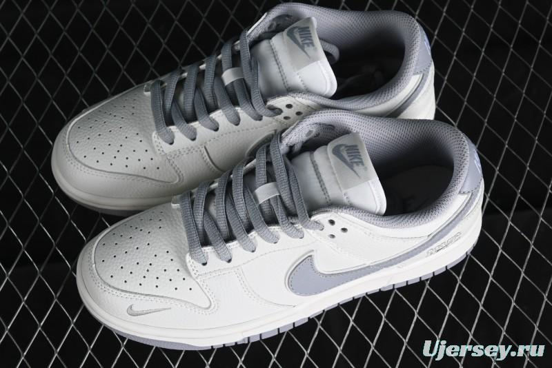 Nike SB Dunk Low NYC Collaboration Light Gray Low-Top Casual Skate Shoes - NC2103-302