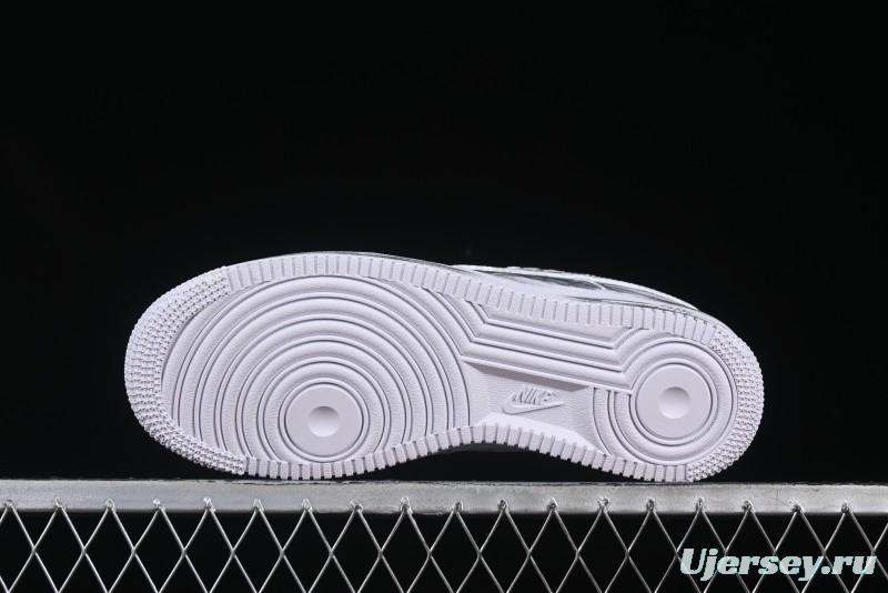 Nike Air Force 1 '07 Low Casual Sneakers with Chinese Ink Painting Design - ZH0316-062