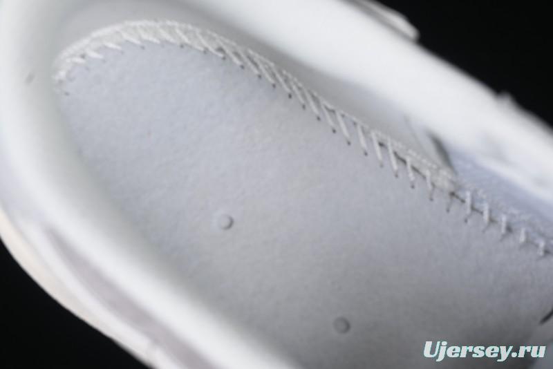 Nike Travis Scott x Fragment Design x Air Jordan 1 Low OG SP AJ1 Retro Sneakers in Summer Cicada Grey - XZ6898-001