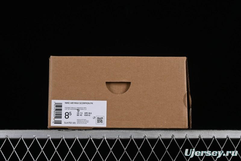 Nike Air Max Scorpion FK Running Shoes with Full-Length Next-Gen Air Cushion - DJ4702-101