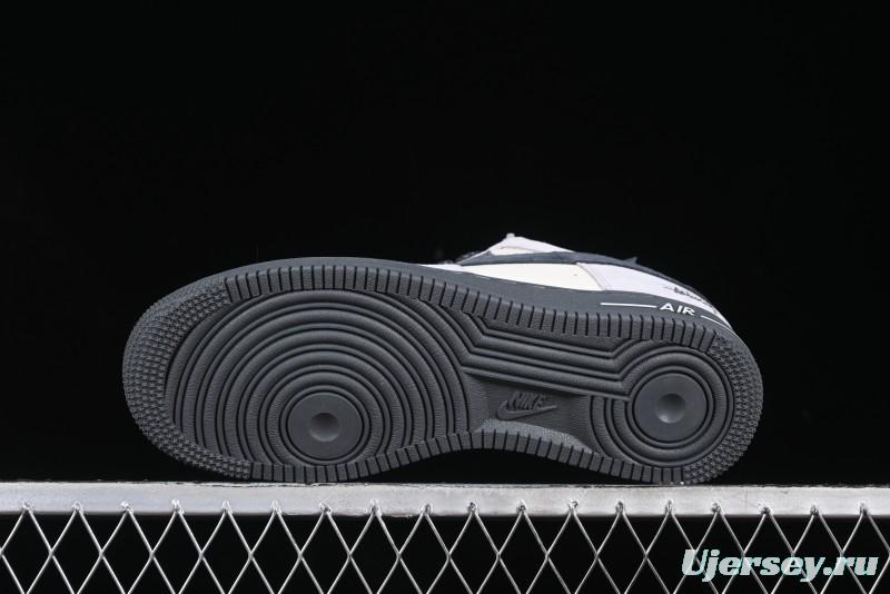 Nike Air Force 1 '07 Low Stussy Collaboration Beige Grey Jade Sole Low-Top Casual Sneakers - XZ6188-196