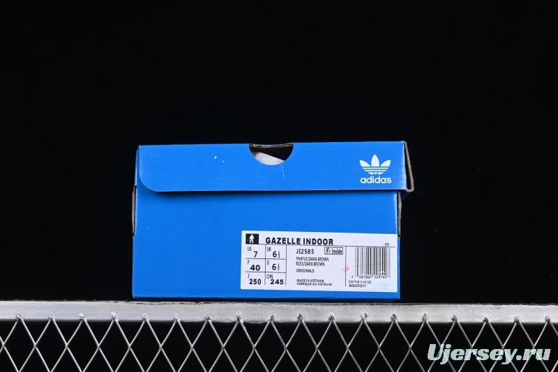 Adidas Gazelle Indoor JI2585 Retro Casual Slip-Resistant Low-Top Sneakers - JI2585