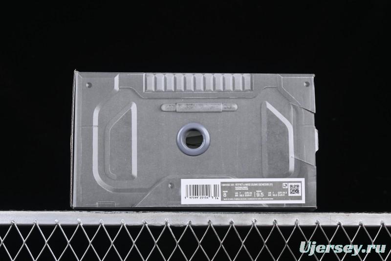 Nike Rtfkt Studios x Nk Dunk Genesis Low OG Ghost Metaverse Series Casual Skate Shoes - HM4465-001