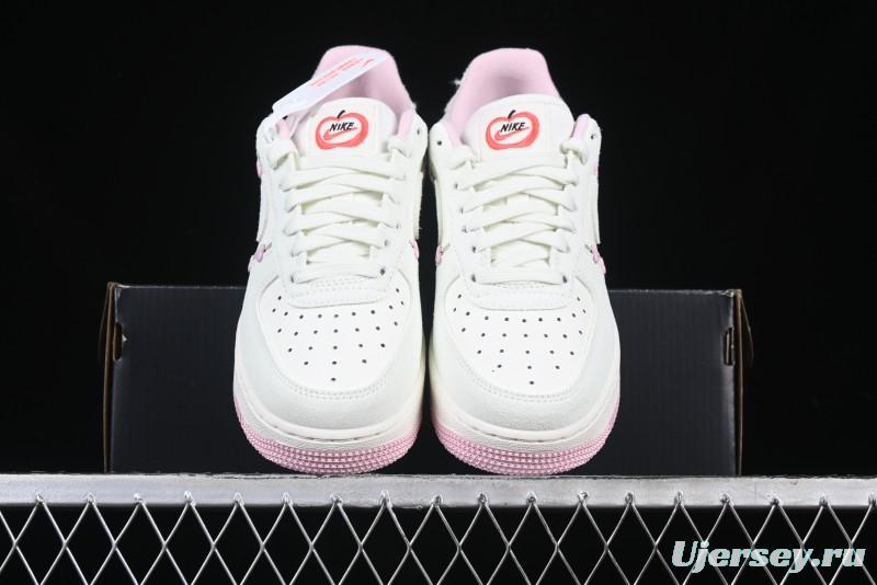 Nike Air Force 1 '07 Low Valentine's Day Limited Edition Casual Sneakers - HV5992-111