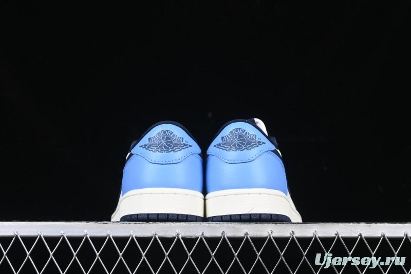 Nike Air Jordan 1 Low OG Obsidian AJ1 Low-top Lifestyle Basketball Shoes - CZ0790-400