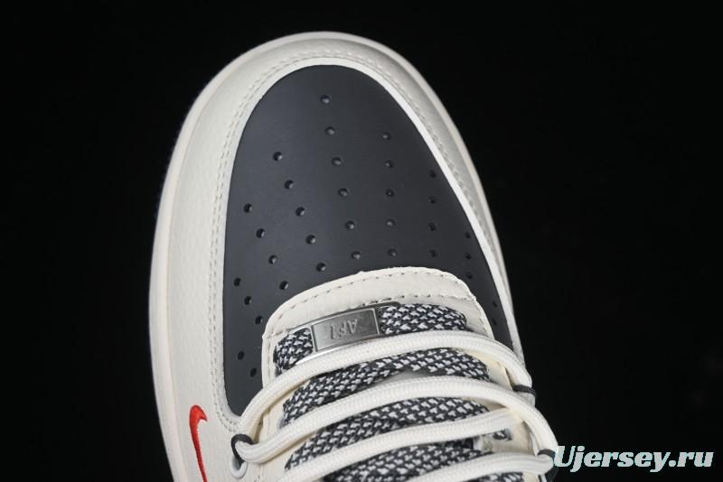 Nike Air Force 1 '07 Low UN Collaboration White Blue Lace-Up Casual Sneakers - SJ1198-103