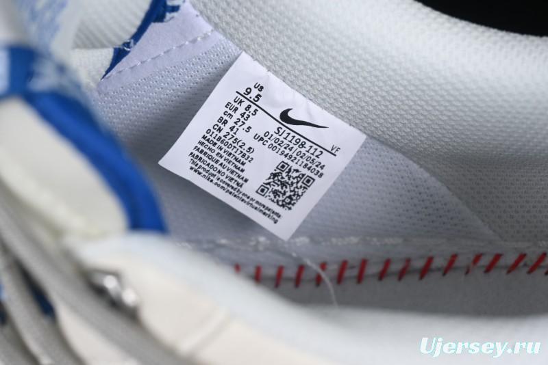 Nike Air Force 1 '07 Low Bape Collaboration Beige Blue Gum Pull Tab Casual Sneakers - SJ1198-112