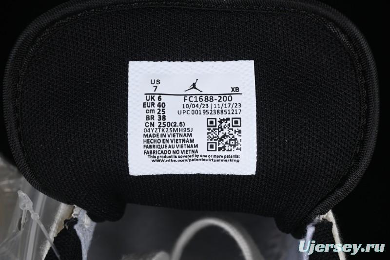 Nike Air Jordan 1 Low Retro Basketball Shoes - Stussy Grey Snake Custom - FC1688-200